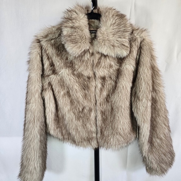 Brown Furry Jacket - Picture 1 of 3